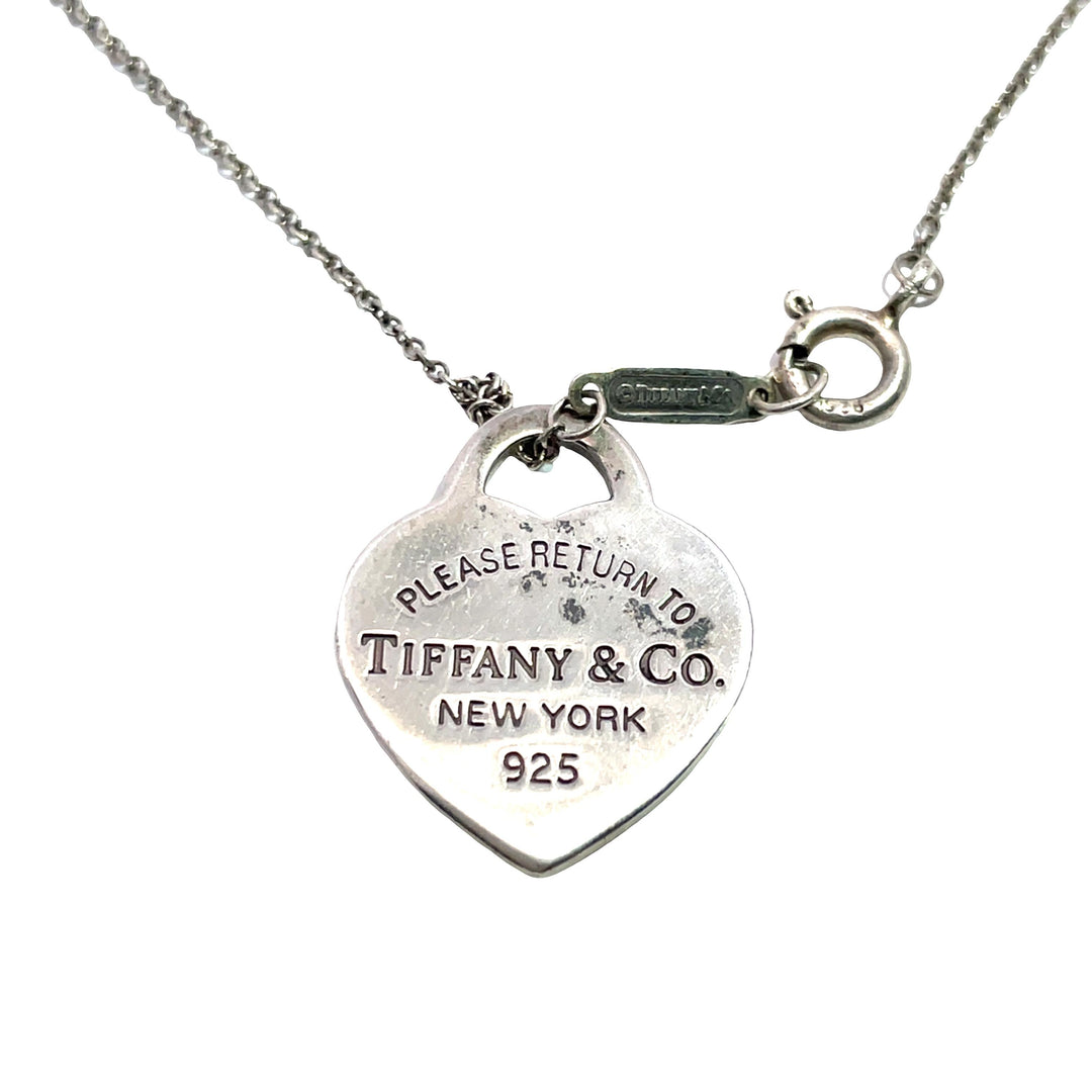Tiffany & Co. Vintage “Return to Tiffany” Heart Tag Necklace in