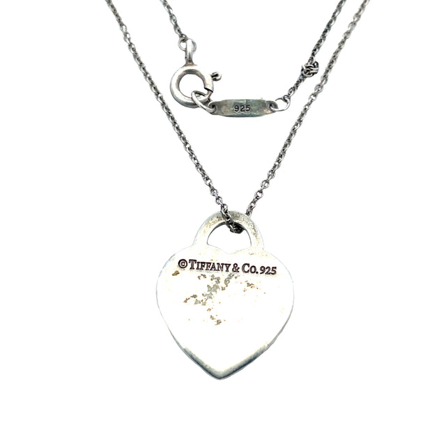 Tiffany & Co. Vintage “Return to Tiffany” Heart Tag Necklace in
