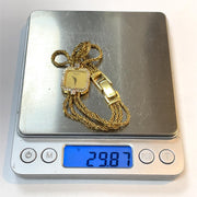 CHOPARD 18k Yellow Gold Vintage Ladies Wristwatch