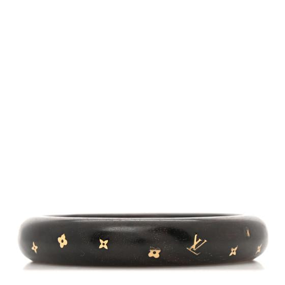 LOUIS VUITTON Tiger Wood Brass Sylvania bangle