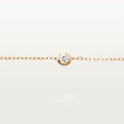 Cartier 18k Yellow Gold D'AMOUR Diamond Bracelet