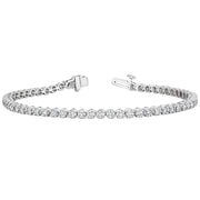 Lab Diamond Tennis Bracelets - 3 Total Carat Weight to 22 Total Carat Weight- D-F Color, VS Clarity