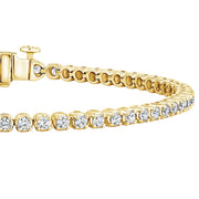 Lab Diamond Tennis Bracelets - 3 Total Carat Weight to 22 Total Carat Weight- D-F Color, VS Clarity