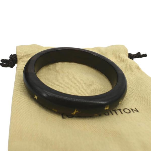LOUIS VUITTON Tiger Wood Brass Sylvania bangle