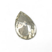 GIA Certified 1.36 carat Pear Fancy Brownish Greenish Yellow Natural Diamond