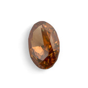 Fancy Oval GIA Certified 1.43 ct Deep Brownish Yellowish Orange Natural Diamond