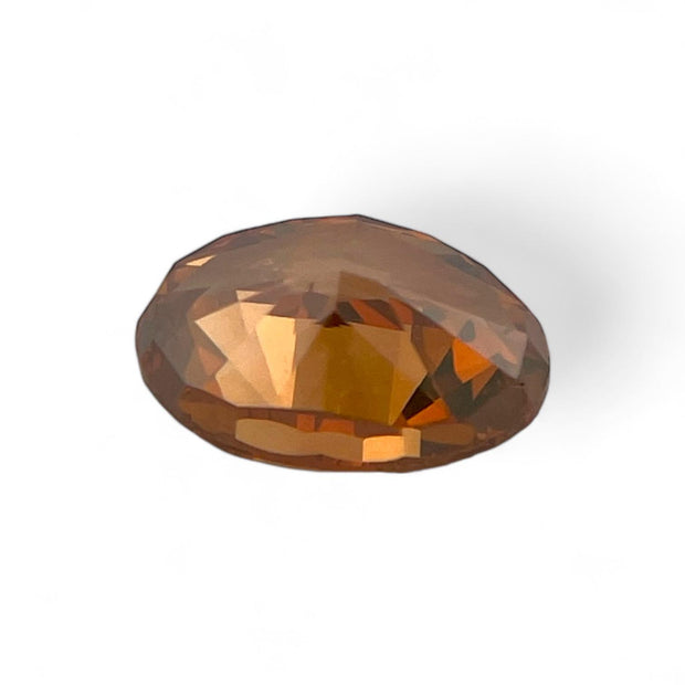 Fancy Oval GIA Certified 1.43 ct Deep Brownish Yellowish Orange Natural Diamond