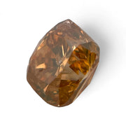 GIA Certified 1.52 ct Cushion Fancy Deep Brownish Orangy Yellow Natural Diamond