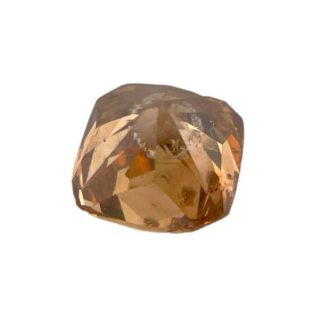 GIA Certified 1.52 ct Cushion Fancy Deep Brownish Orangy Yellow Natural Diamond