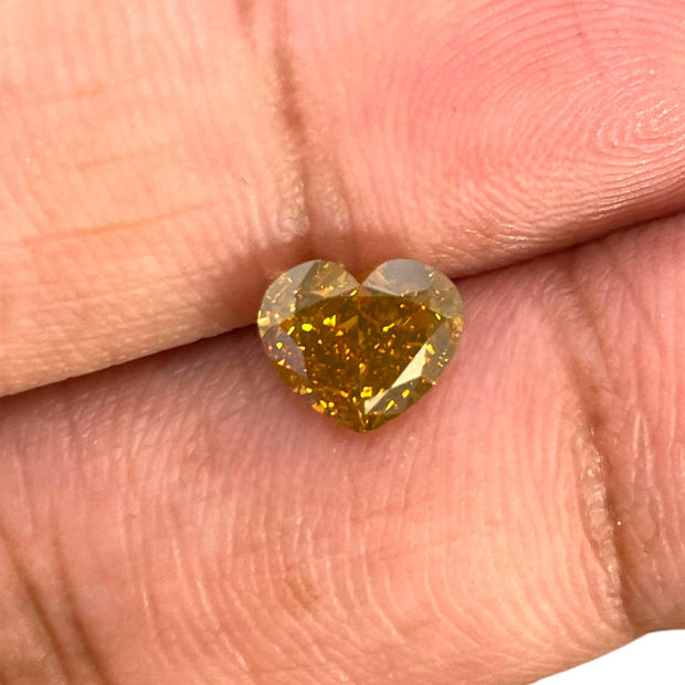 Fancy Deep Brownish Yellowish Orange GIA Certified 2.02 ct Natural Diamond