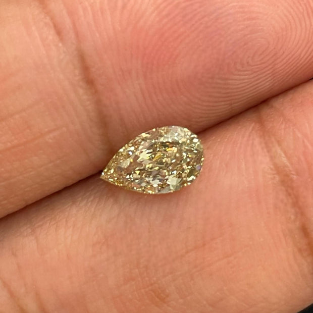 Fancy Brownish Greenish Yellow GIA Certified 1.21 ct Natural Diamond