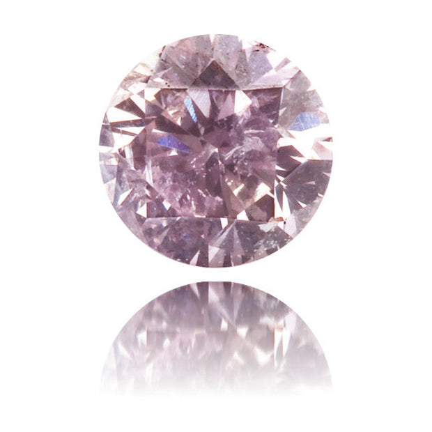 Gia Certified 0.19 Carat Light Purplish I1 Loose Old European Diamond