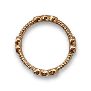 Timeless 18K Gold Ring Featuring 2 TCW dazzling Diamonds