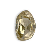 0.92CT Oval Cut Fancy Greenish Yellow SI1 Natural Diamond