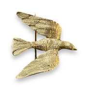 14K Graceful Gold Bird Brooch