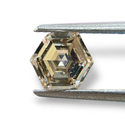 Unique 1 Carat Hexagonal Natural Diamond