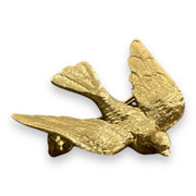 14K Graceful Gold Bird Brooch