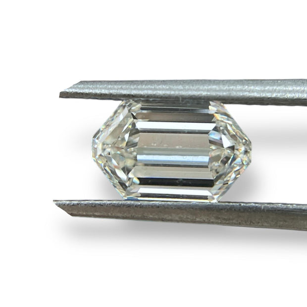 Exquisite 2 carat Hexagonal Step Cut Natural Diamond