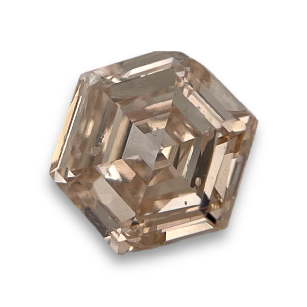 Unique 1 Carat Hexagonal Natural Diamond