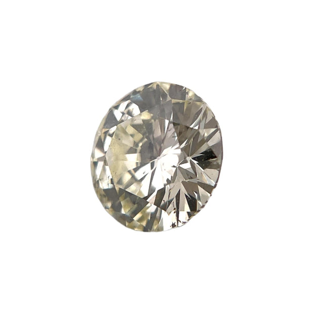 GIA Certified 1.01 TCW Round Q-R Natural Diamond