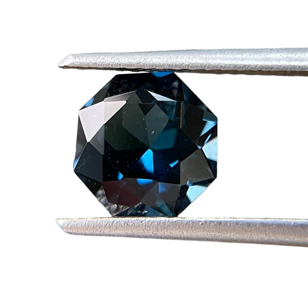 Brilliance in Blue: 2.22 Carat Octagonal Blue Topaz