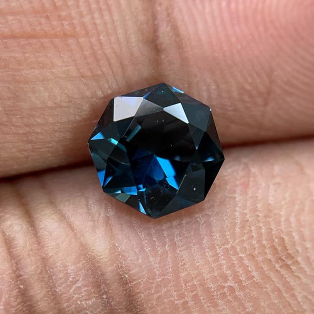 Brilliance in Blue: 2.22 Carat Octagonal Blue Topaz