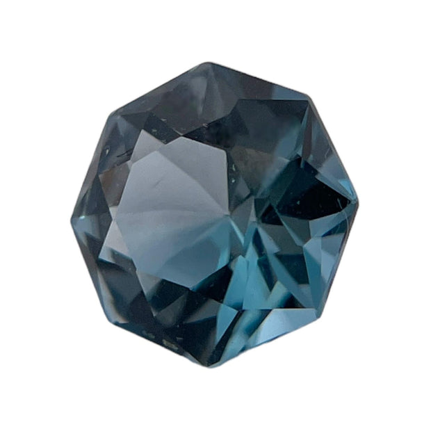 Azure Majesty: 2.19 Carat Octagonal Blue Topaz