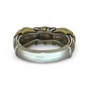 Designer Lagos Caviar Ring in 18k Gold & Sterling Silver