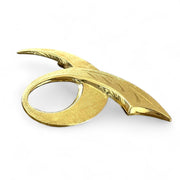 Artistic Antique 14K Yellow Gold Brooch