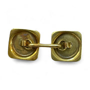 Antique 14K Gold & Platinum Edwardian Deco Cufflinks