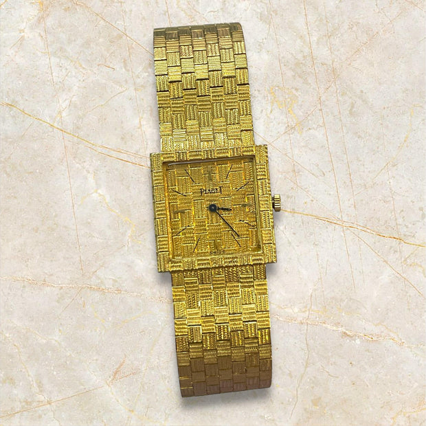 Exclusive Piaget 18K Yellow Gold Watch Bracelet