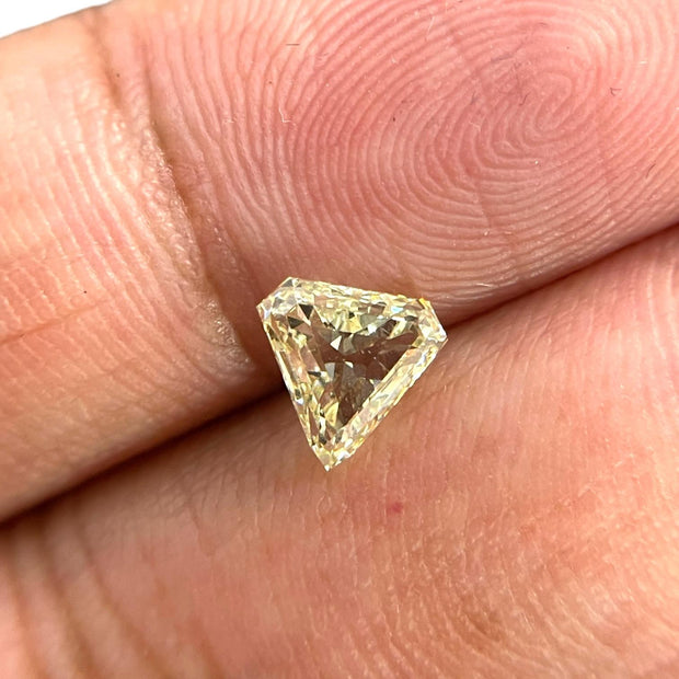 GIA Certified 1-Carat Trillion Cut Natural Diamond