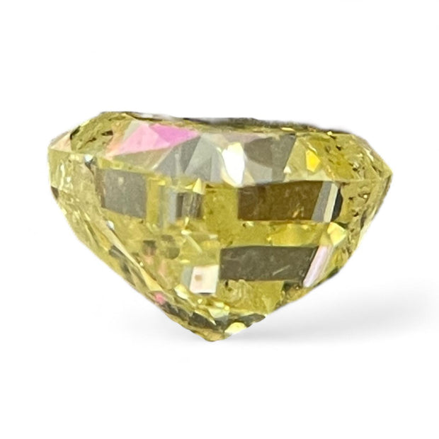 GIA Certified 1.02 carat Fancy Intense Yellow Natural Diamond