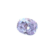 GIA Certified Fancy Light Purplish Pink Natural 0.11ct cushion Loose Diamond