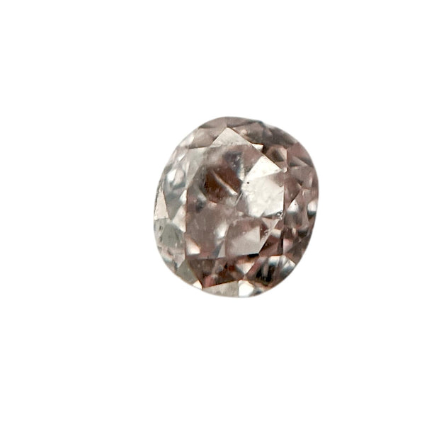 GIA Certified Fancy Light Pink 0.15ct Cushion Natural Diamond