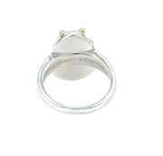 Tiffany & Co. 18k Yellow Gold and Silver Scarab Ring