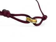 18k Multicolor Gold Cartier Trinity Cord Bracelet
