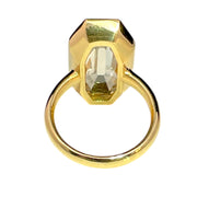 IGI Certified 18k Yellow Gold 7.36ct Diamond Ring