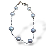 Mikimoto Pearl Exquisite Bracelet 18k White Gold