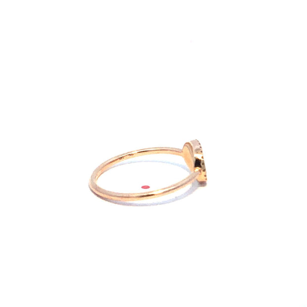 Gorgeous 14k Yellow Rosie Yellow Gold Oval Natural Diamond Cluster Ring