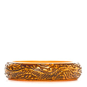 GUCCI Resin Flora S Giallo Bracelet