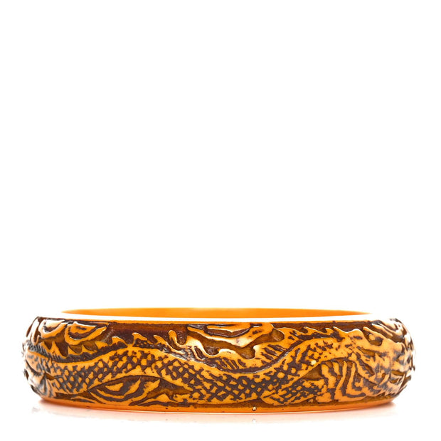 GUCCI Resin Flora S Giallo Bracelet