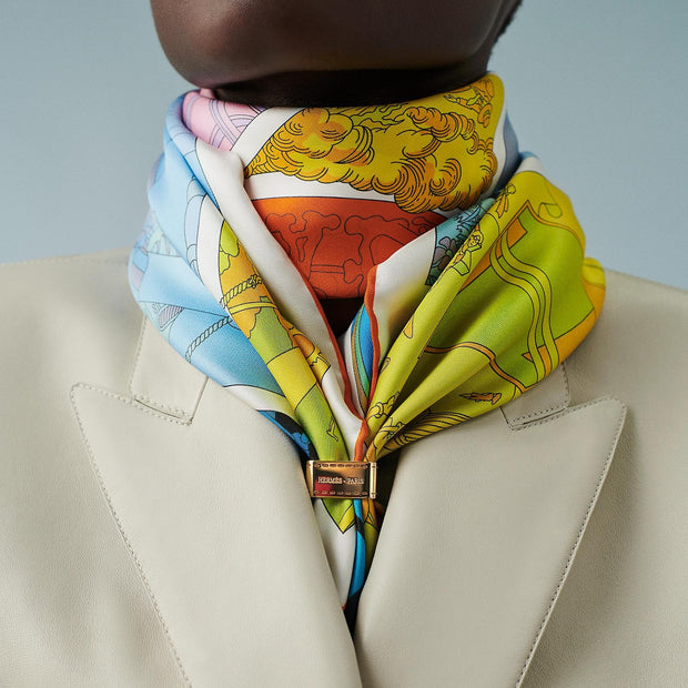 HERMES Bolduc Scarf Ring