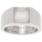 Cartier 18k White Gold Moonstone Ring