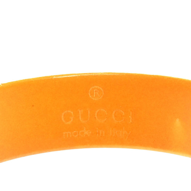GUCCI Resin Flora S Giallo Bracelet