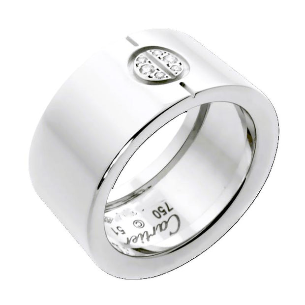 CARTIER Love Cone Diamond 18k White Gold Ring