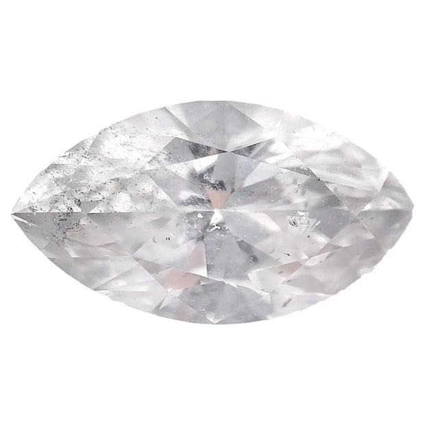 1.81 Carat Marquise Brilliant Gia Certified F Color I1 Clarity Diamond