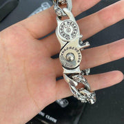 Chrome Hearts Style Vintage Cuban Chain Bracelet
