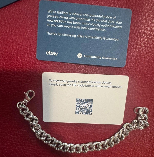 Chrome Hearts Authentic 2006 Xtra Fancy S925 Bracelet
