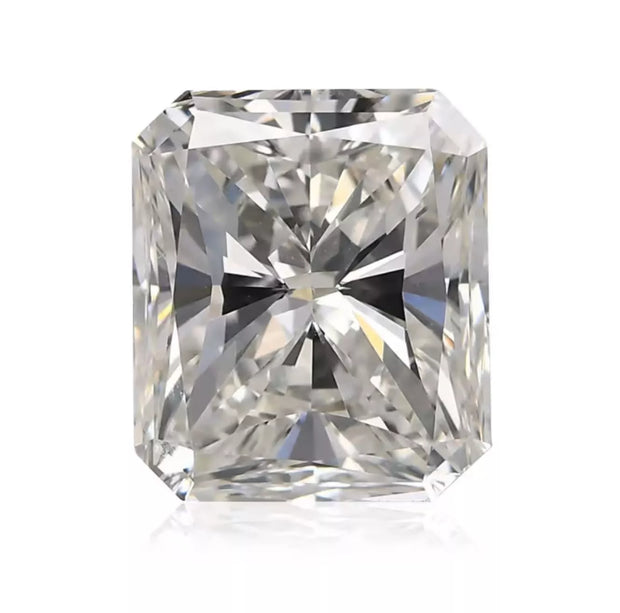 1.00 Carat Square Brilliant Gia Certified J Color Vs2 Clarity Diamond